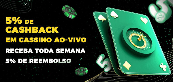 Promoções do cassino ao Vivo ebapg